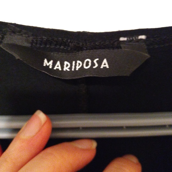 Mariposa Black Dress Small - Picture 2 of 5